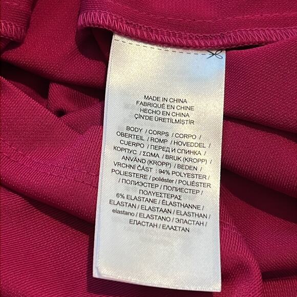 NWT Lauren Ralph Lauren Twist Front Jersey Cutout Dress Size 14 Plus Size Sexy - Picture 12 of 16